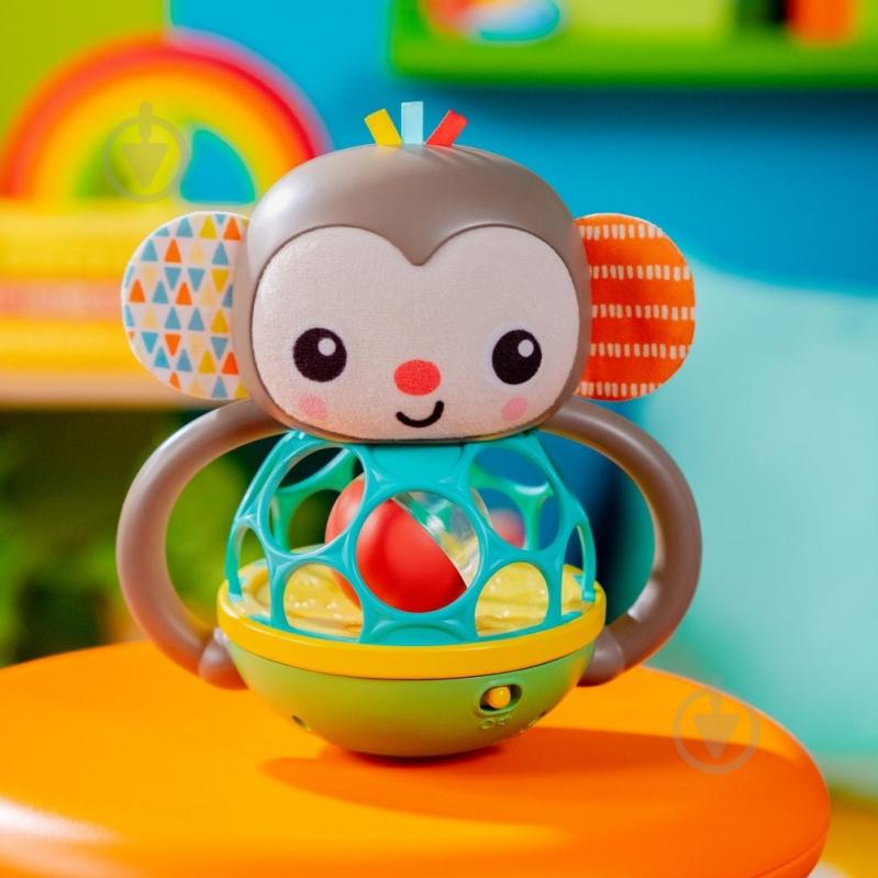 Игрушка-погремушка Bright Starts Музыкальная Bright Starts "Grab & Giggle Monkey" 16779 - фото 4 Игрушка-погремушка Bright Starts Музыкальная Bright Starts "Grab & Giggle Monkey" 16779 - фото 4