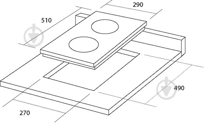 Варочная поверхность газовая Pyramida PFS 320 SX-E - фото 7