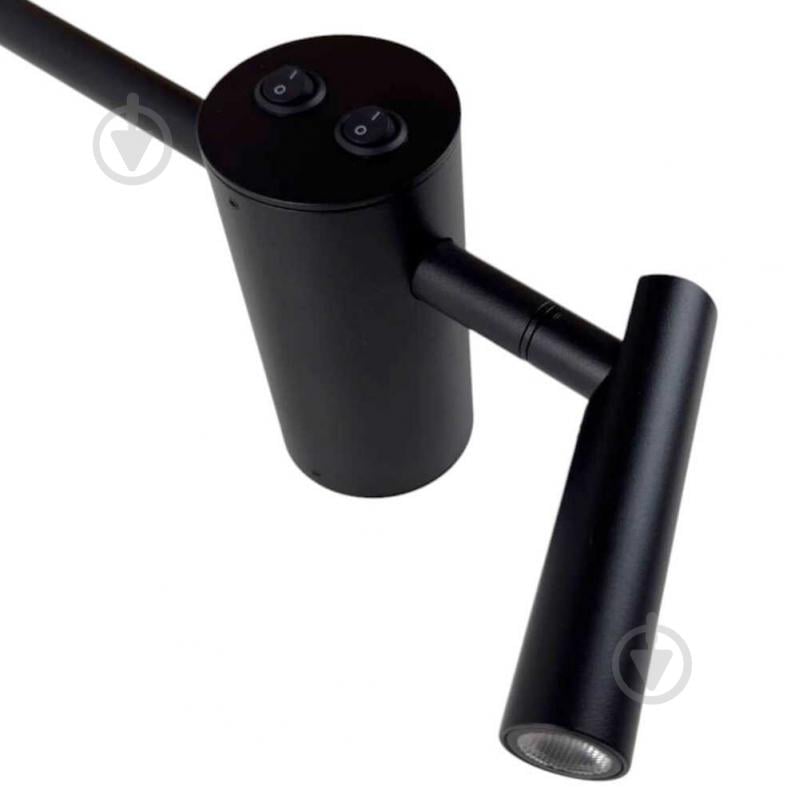 Бра Violux POINTER-P 8 Вт (2 Вт + 6 Вт) черный 551117 - фото 2 Бра Violux POINTER-P 8 Вт (2 Вт + 6 Вт) черный 551117 - фото 2