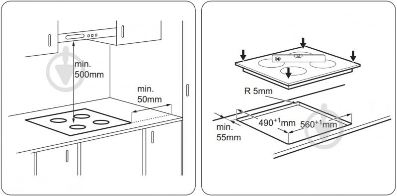 Варильна поверхня електрична Zanussi ZEV 6341 XBA - фото 4