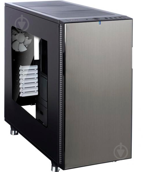 Корпус Fractal Design Define R5 Titanium Gray (FD-CA-DEF-R5-TI) - фото 2 Корпус Fractal Design Define R5 Titanium Gray (FD-CA-DEF-R5-TI) - фото 2