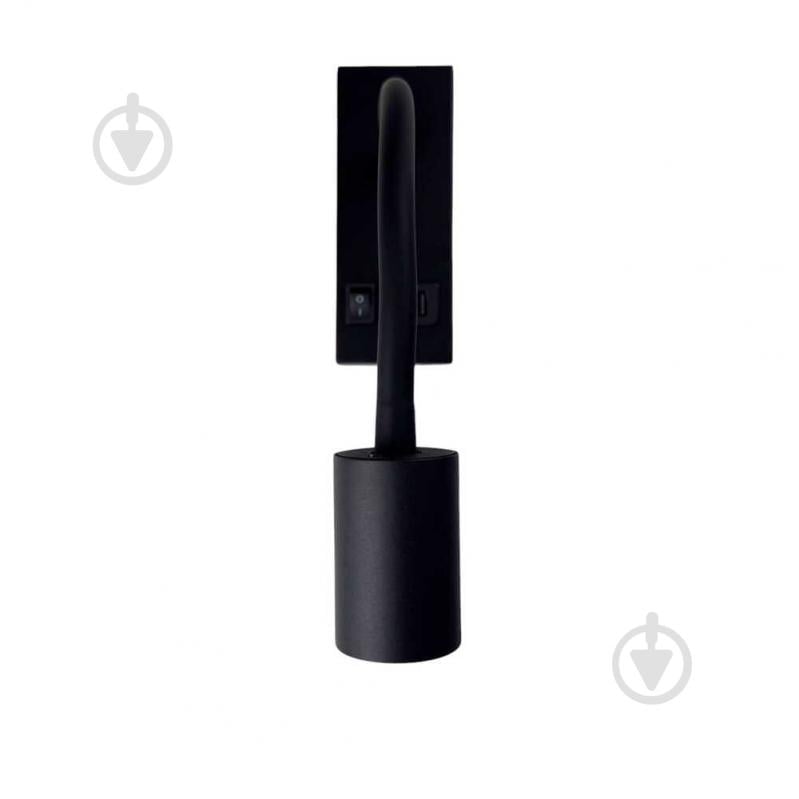 Бра Violux SNAKE USB+Type-C 1x5 Вт чорний 552101 - фото 4 Бра Violux SNAKE USB+Type-C 1x5 Вт чорний 552101 - фото 4