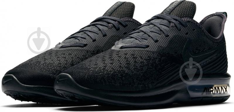 Кросівки чоловічі демісезонні Nike AIR MAX SEQUENT 4 AO4485-002 р.41 чорні - фото 1