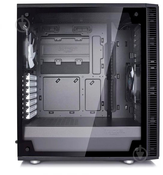 Корпус Fractal Design Define Mini C TG Black (FD-CA-DEF-MINI-C-BK-TG) - фото 7