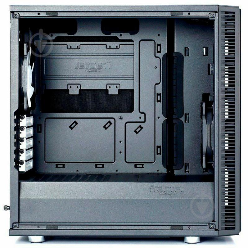 Корпус Fractal Design Define Mini C TG Black (FD-CA-DEF-MINI-C-BK-TG) - фото 9