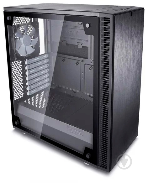 Корпус Fractal Design Define C TG Black (FD-CA-DEF-C-BK-TG) - фото 2 Корпус Fractal Design Define C TG Black (FD-CA-DEF-C-BK-TG) - фото 2