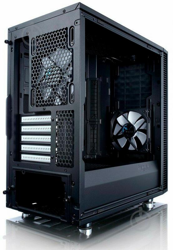 Корпус Fractal Design Define C TG Black (FD-CA-DEF-C-BK-TG) - фото 6 Корпус Fractal Design Define C TG Black (FD-CA-DEF-C-BK-TG) - фото 6