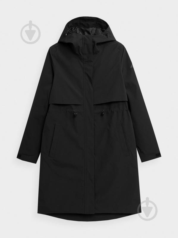 Куртка женская весенняя 4F TECHNICAL JACKET F055 4FAW22TTJAF055-20S р.L черная - фото 1