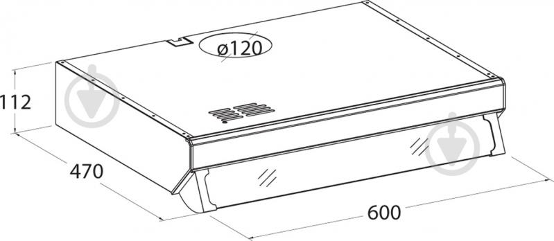 Витяжка Cata F 2060 BLANCA (WHITE) - фото 15