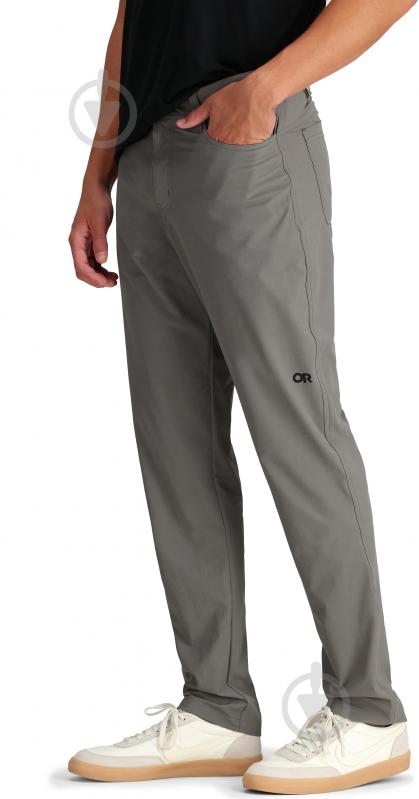 Штани Outdoor Research MEN'S FERROSI TRANSIT PANTS - 32" INSEAM 300251-0008 р. 34 сірий - фото 3