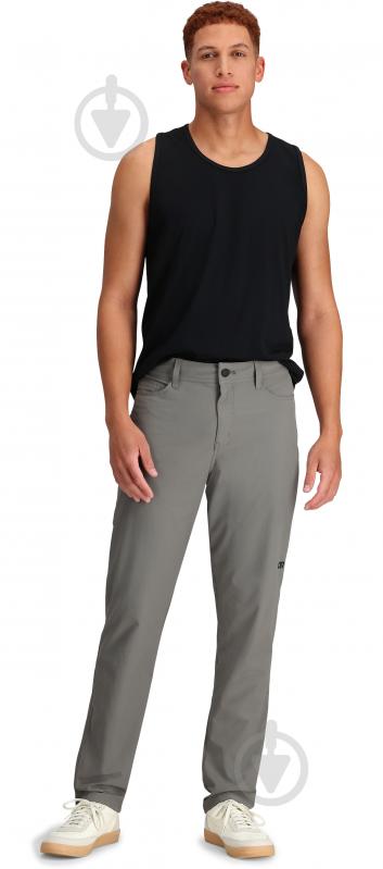 Штани Outdoor Research MEN'S FERROSI TRANSIT PANTS - 32" INSEAM 300251-0008 р. 34 сірий - фото 4