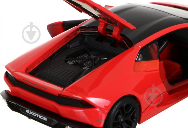 Автомодель Maisto 1:24 Lamborghini Huracan LP 610-4 Тюнинг 32503 red - фото 9