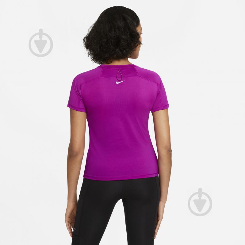 Футболка Nike W NK RUN DVN MILER TOP SS DC5236-584 р.XS фіолетовий - фото 2