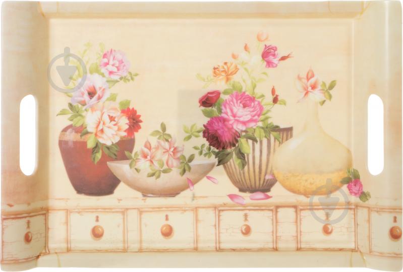 Поднос Прованс 40x28 см 66016 - фото 1 Поднос Прованс 40x28 см 66016 - фото 1