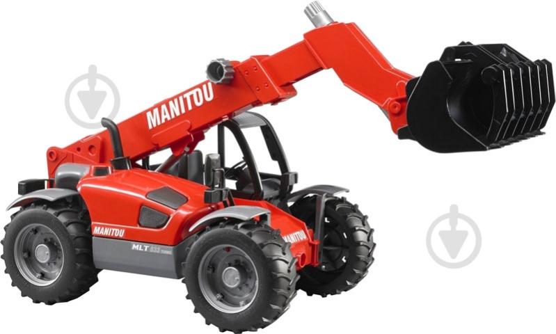 Погрузчик Bruder Manitou MLT 633 1:16 2125 - фото 1