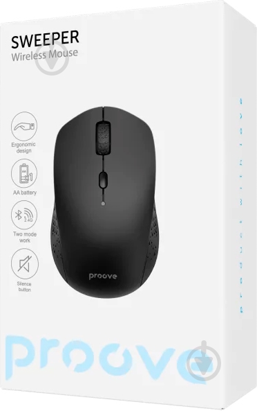 Мышь Proove Sweeper black (WMSW00011001) - фото 5