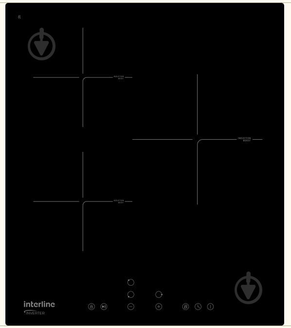 Варочная поверхность индукционная Interline HIV 740 SIB BG - фото 1
