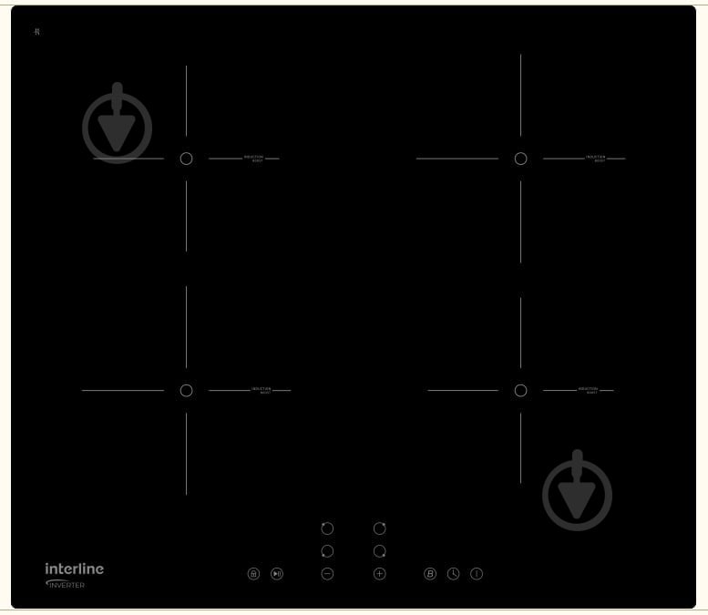 Варочная поверхность индукционная Interline VIK 860 SIB BG - фото 1