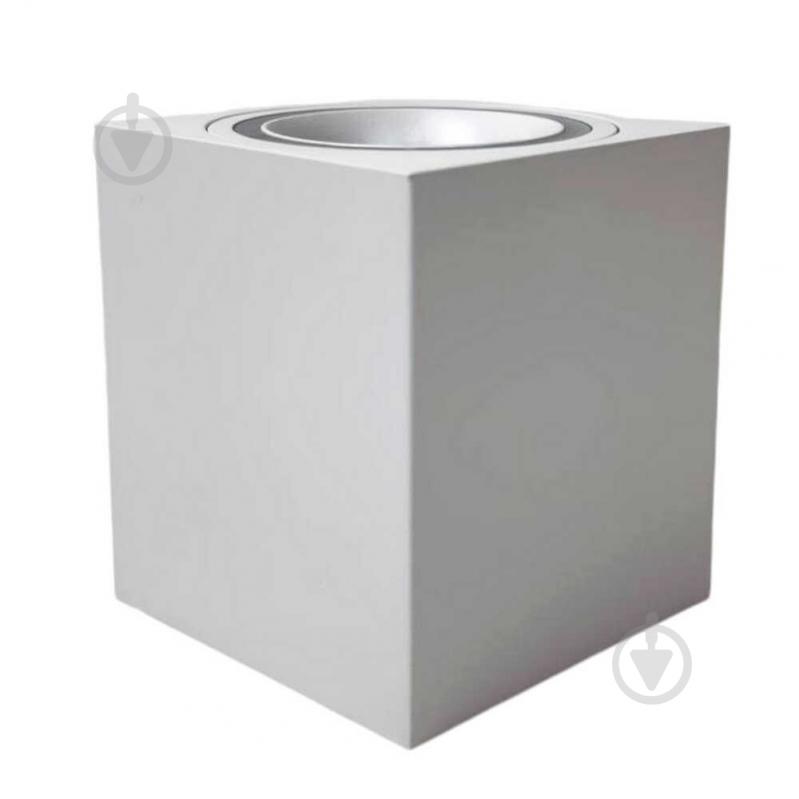 Светильник точечный Violux MANHATTAN-L MR16 GU10 квадрат 35 Вт GU10 белый 341001 - фото 2