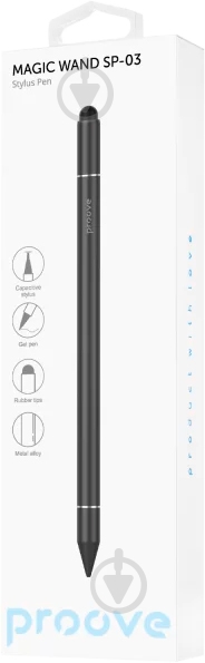 Стилус Proove Magic Wand SP-03 black (STS300000001) - фото 4 Стилус Proove Magic Wand SP-03 black (STS300000001) - фото 4