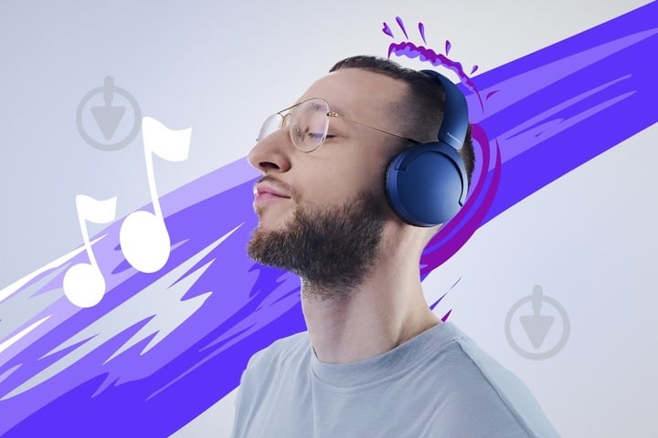 Навушники бездротові Panasonic RB-HF630B blue (RB-HF630BG-A) - фото 13