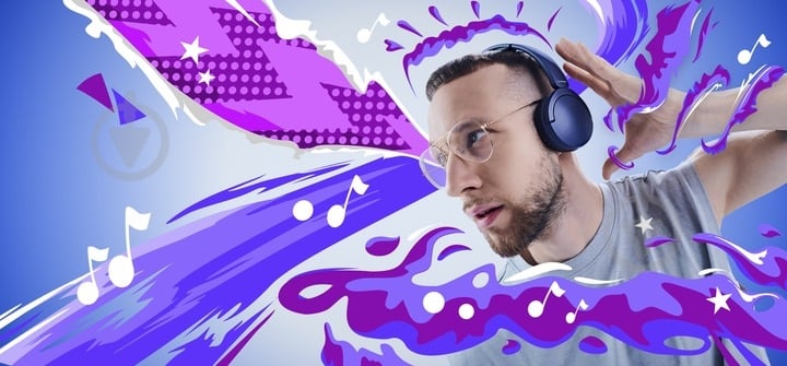 Навушники бездротові Panasonic RB-HF630B blue (RB-HF630BG-A) - фото 12