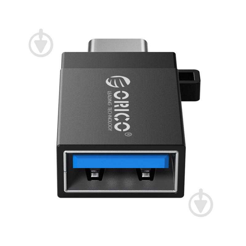 Адаптер Orico Type-C - USB3.0 CBT-UT01-BK-BP black (CA913398) - фото 5