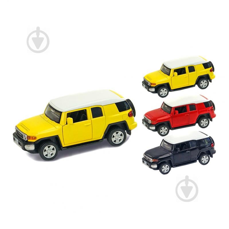 Машинка Автопром 1:43 Toyota Cruiser в асортименті 67312 - фото 1