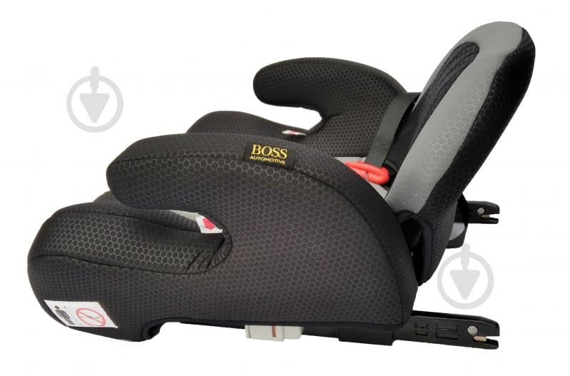 Автокрісло BABY CAR SEAT HB608 зі спинкою black/grey - фото 2