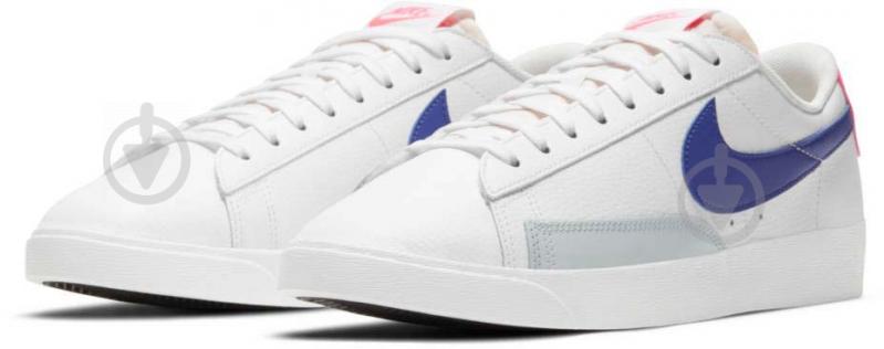 Кеды Nike BLAZER LOW DC9211-100 р.36,5 красный - фото 1