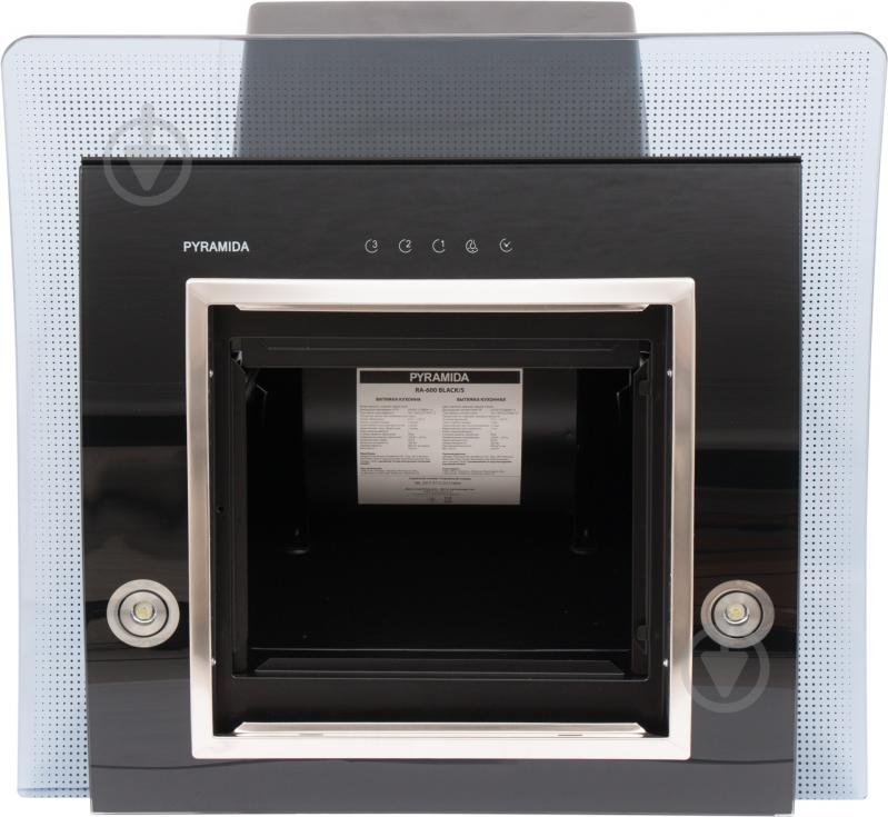 Вытяжка Pyramida RA 600 BLACK/S - фото 3