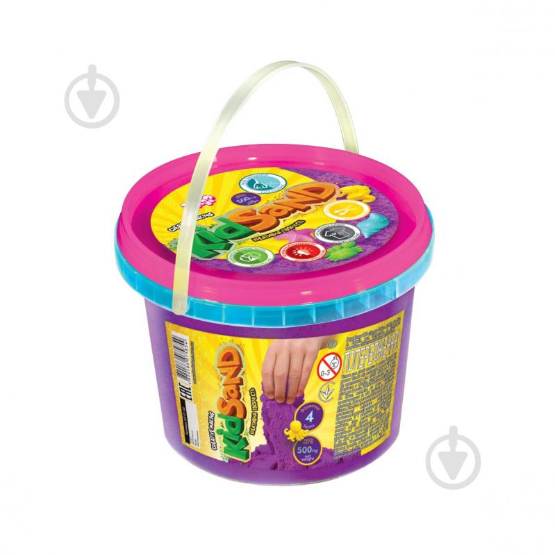 Кинетический песок Danko Toys KidSand 500 г (24) KS-01-02 - фото 5