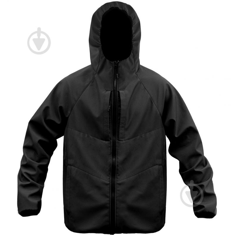 Куртка мужская демисезонная Expert тактическая осенняя Softshell р.L [019] Black - фото 2