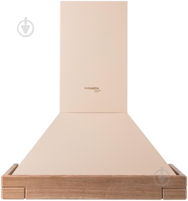 Вытяжка Pyramida KH 60 WOOD IVORY - фото 1