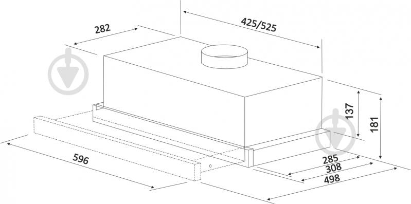 Вытяжка Interline SLIM WH A/60/2 - фото 8 Вытяжка Interline SLIM WH A/60/2 - фото 8