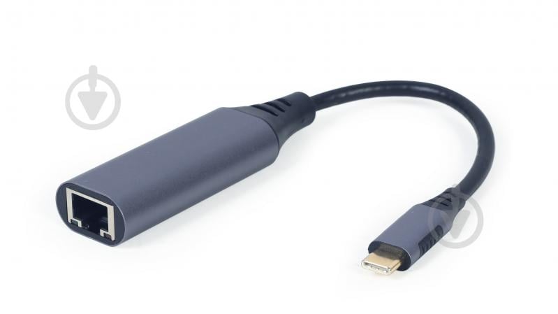 Адаптер Cablexpert A-USB3C-LAN-01, USB type-C 0,15 м (A-USB3C-LAN-01) - фото 1