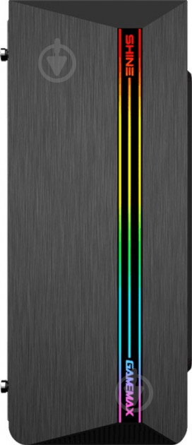 Корпус GameMax G517 Shine Rainbow LED Tempered Glass - фото 1