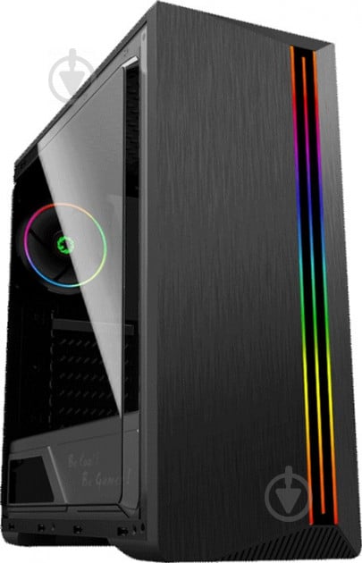 Корпус GameMax G517 Shine Rainbow LED Tempered Glass - фото 2