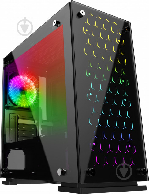 Корпус GameMax H605-TB RGB Tempered Glass - фото 2