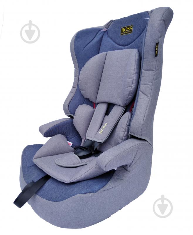 Автокресло-бустер Happy Baby Seat HB616 серый grey - фото 1