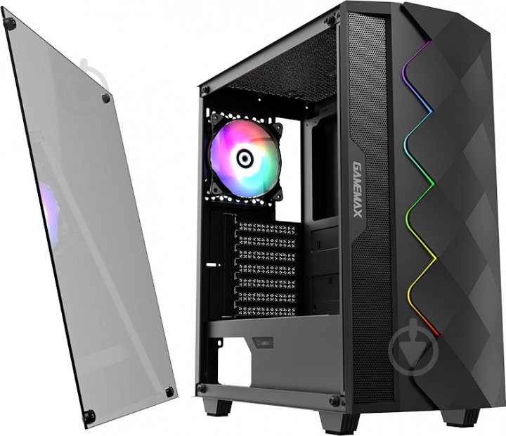 Корпус GameMax Black Diamond - фото 12