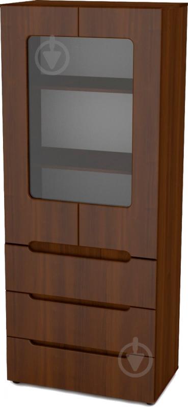 Шафа Компаніт МС-21 МДФ горіх екко - фото 1 Шафа Компаніт МС-21 МДФ горіх екко - фото 1