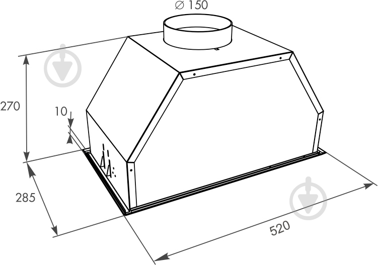 Вытяжка Eleyus Into 1000 52 IS - фото 8
