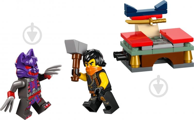 Конструктор LEGO NINJAGO Тренировочная база для турнира 30675 - фото 3