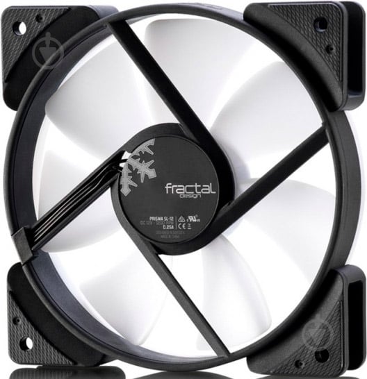 Вентилятор Fractal Design Prisma 120mm FD-FAN-PRI-SL12-WT - фото 3 Вентилятор Fractal Design Prisma 120mm FD-FAN-PRI-SL12-WT - фото 3