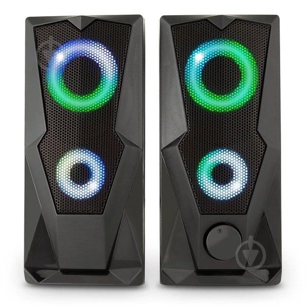 Акустична система YENKEE YSP 2003RGB 2.0 black - фото 3 Акустична система YENKEE YSP 2003RGB 2.0 black - фото 3