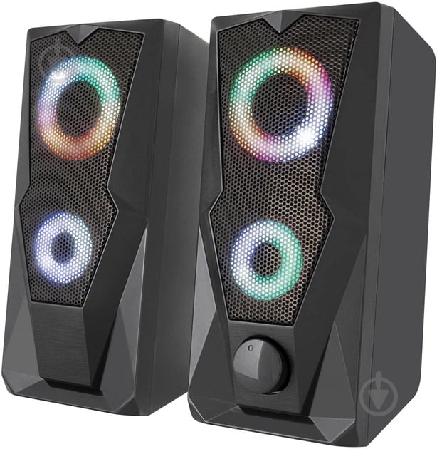 Акустична система YENKEE YSP 2003RGB 2.0 black - фото 1 Акустична система YENKEE YSP 2003RGB 2.0 black - фото 1