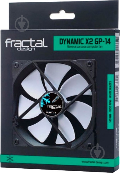 Вентилятор Fractal Design 140mm Dynamic X2 GP-14 WH FD-FAN-DYN-X2-GP14-WT - фото 3 Вентилятор Fractal Design 140mm Dynamic X2 GP-14 WH FD-FAN-DYN-X2-GP14-WT - фото 3