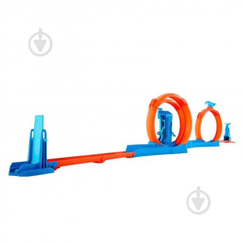 Игровой набор Hot Wheels Трек "Тройная петля" серии "Track Creator" 1:64 JDW39 - фото 2 Игровой набор Hot Wheels Трек "Тройная петля" серии "Track Creator" 1:64 JDW39 - фото 2