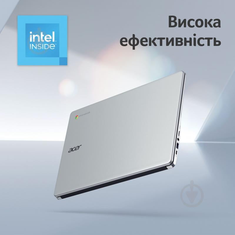 Ноутбук Acer Chromebook 315 CB315-4HT-C09F 15,6" (NX.KBAEU.001) pure silver - фото 3